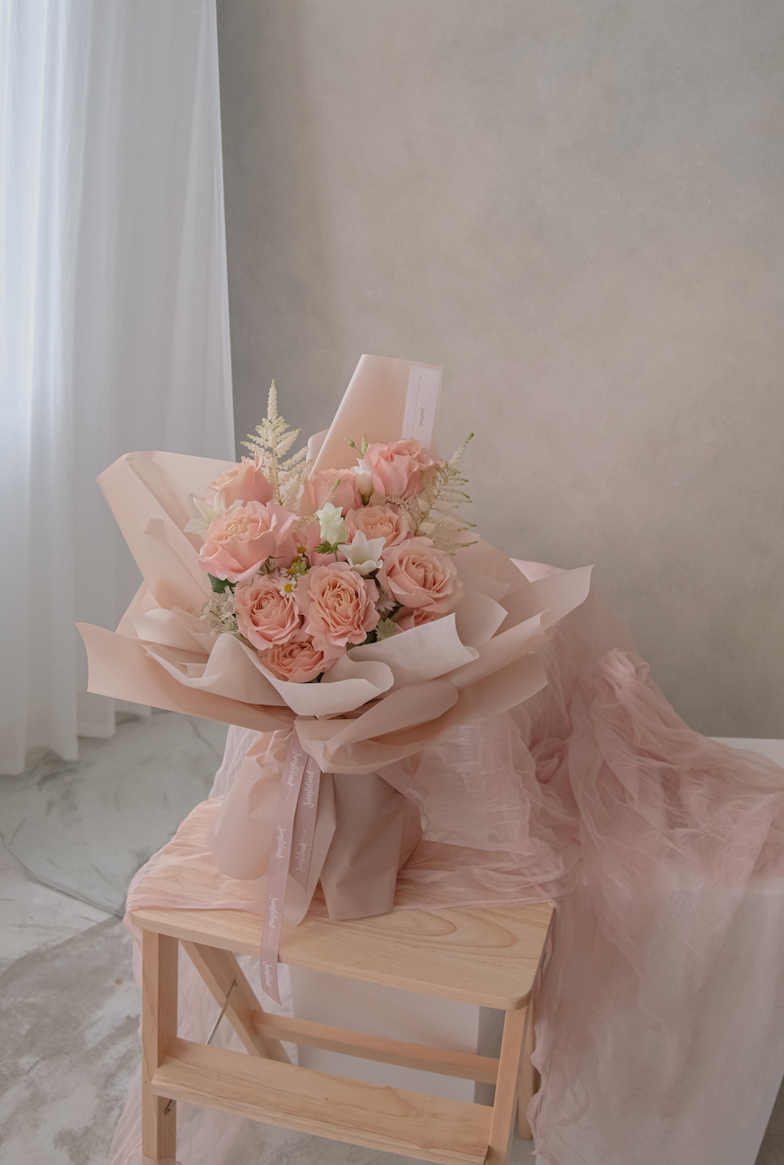 Garden rose bouquet (庭園玫瑰)
