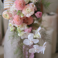 Sept| Cascade Bridal Bouquet 輕瀑布型手捧花