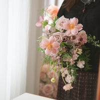 Sept| Cascade Bridal Bouquet 輕瀑布型手捧花