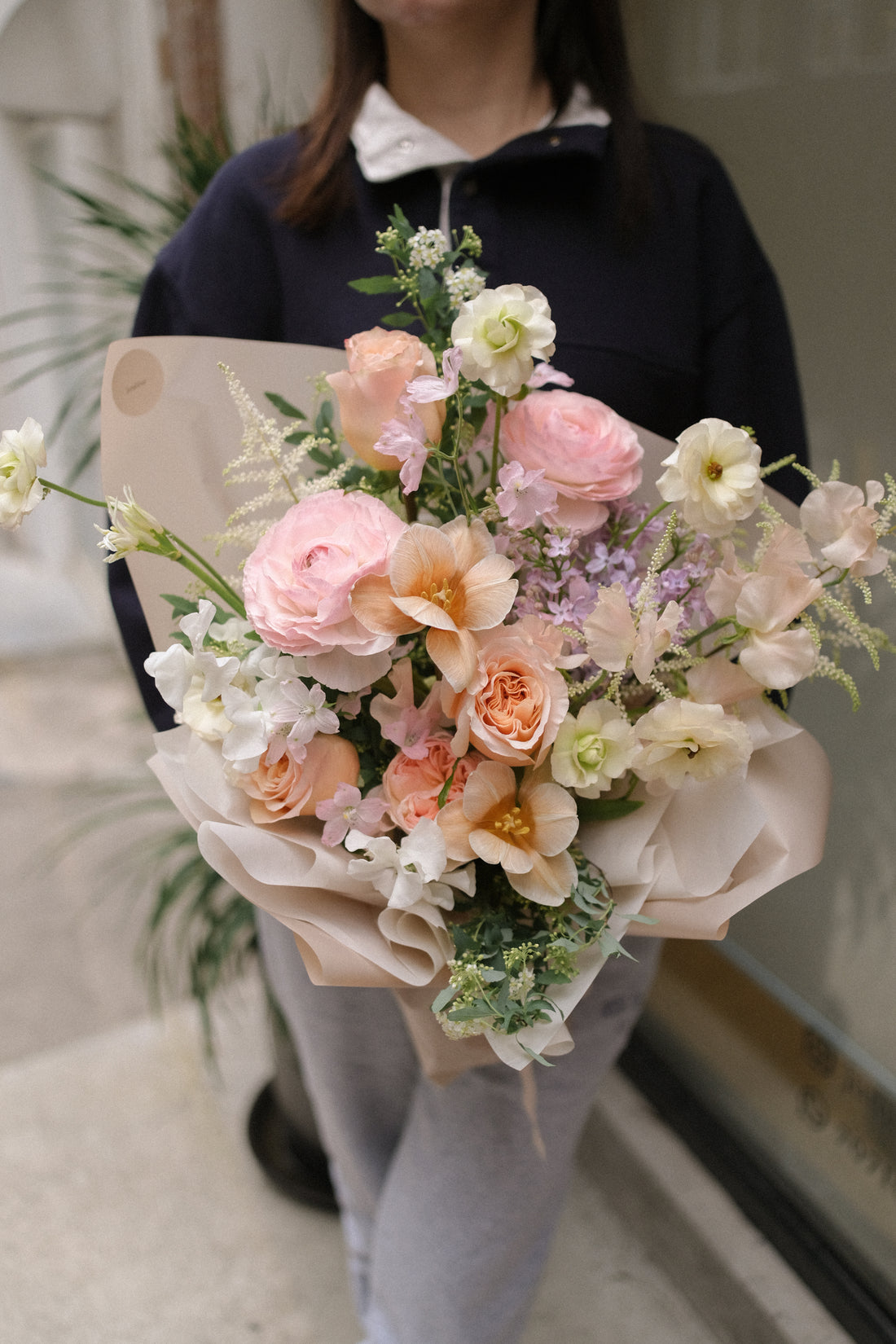 JULY|Hand-tied bouquet class 花束班