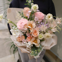 JULY|Hand-tied bouquet class 花束班