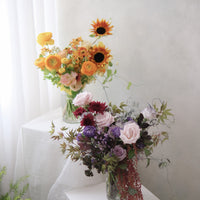 Wedding Bouquet 2025 (Fresh & Silk Flower) - Luxury package