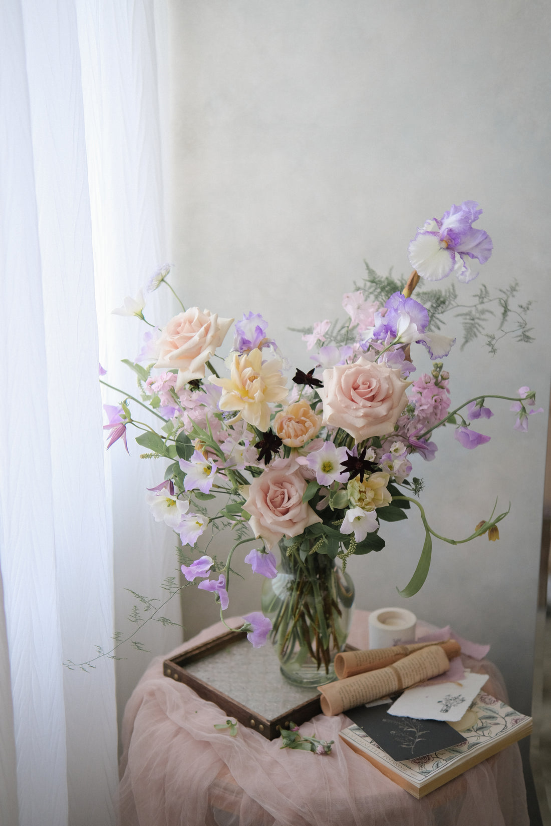 JULY | Vase arrangement class 家居瓶花