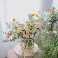 JUNE | Vase arrangement class 家居瓶花 (扁長花瓶)