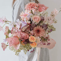 Wedding Bouquet 2025 (Fresh & Silk Flower) - Luxury package