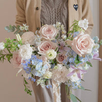 Wedding Bouquet 2025 (Fresh & Silk Flower) - Luxury package
