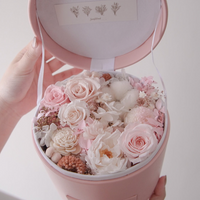 Preserved Flower Box wth Diptyque candle