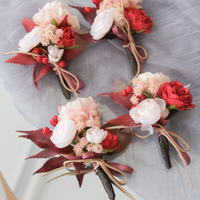 Boutonnieres & Wrist Corsages (Silk flower)