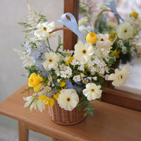 Fresh flower basket