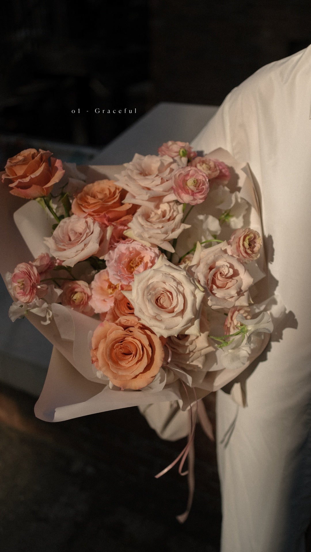 情人節花束 o1 -Graceful