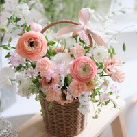 Fresh flower basket