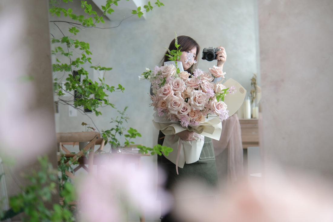 Quicksand Rose Bouquet