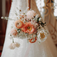 Wedding Bouquet 2024 (Fresh & Silk Flower)  - Luxury package