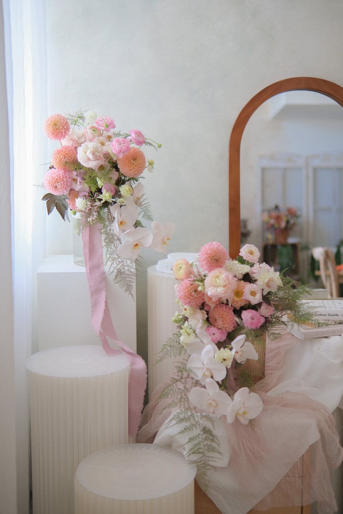 Sept|  Cascade Bridal Bouquet 輕瀑布型手捧花