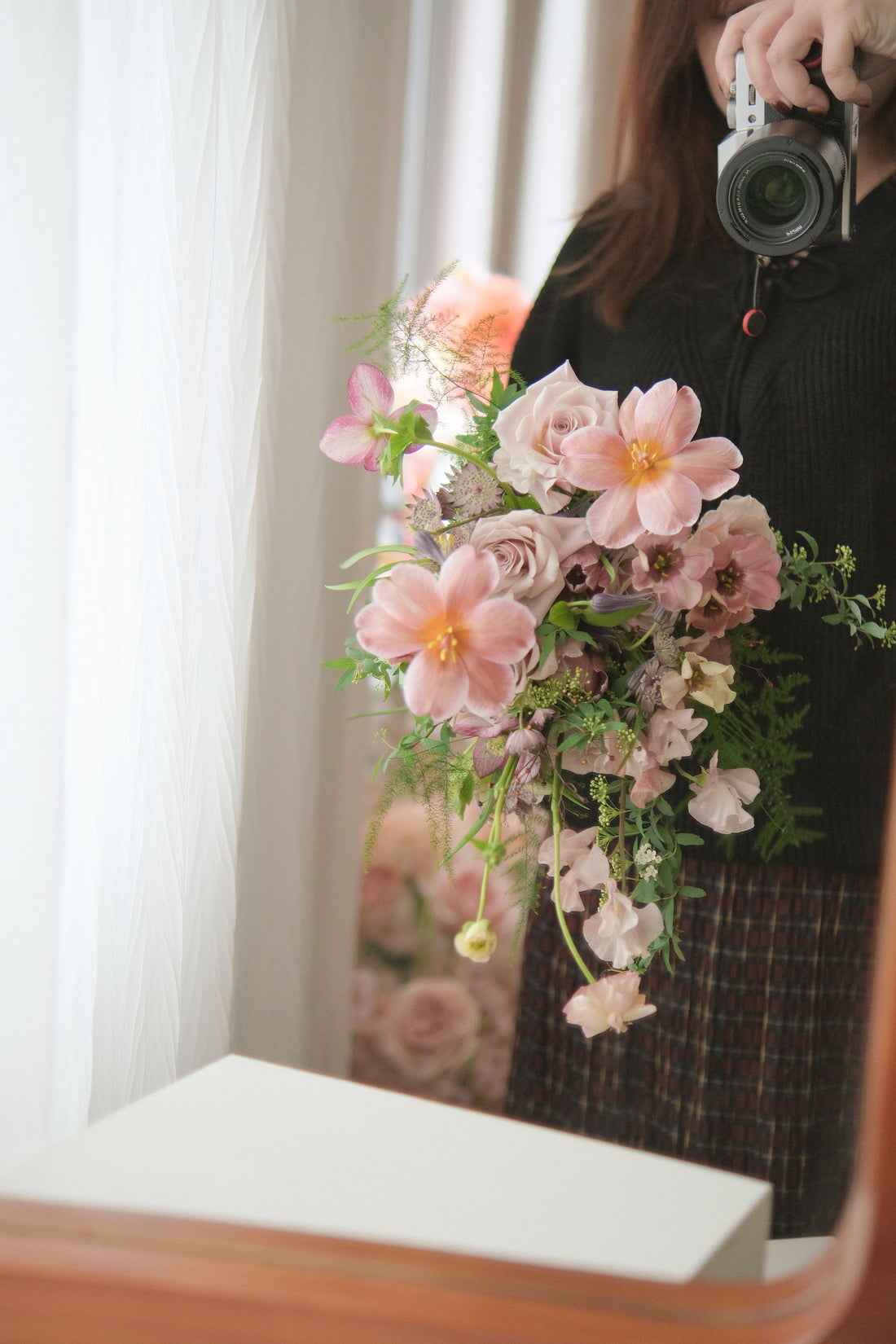 Sept|  Cascade Bridal Bouquet 輕瀑布型手捧花