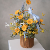 Fresh flower basket