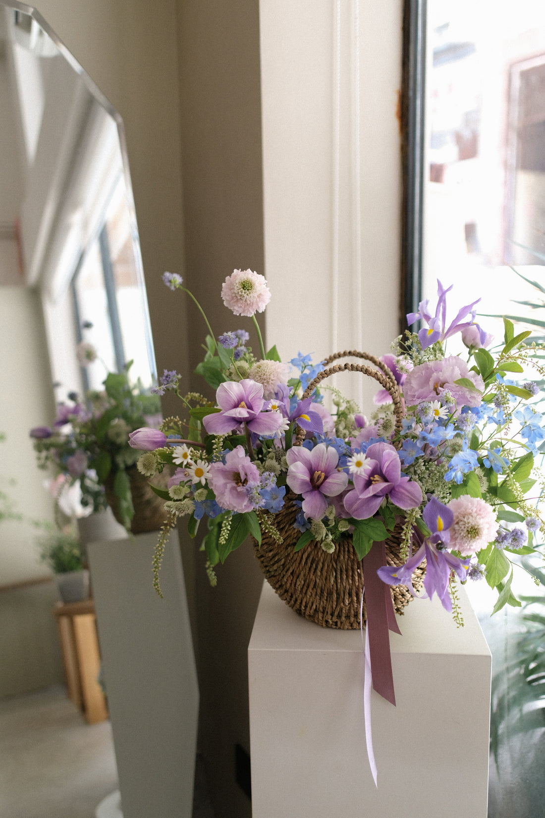 JUNE | Fresh flower basket class 鮮花籃班