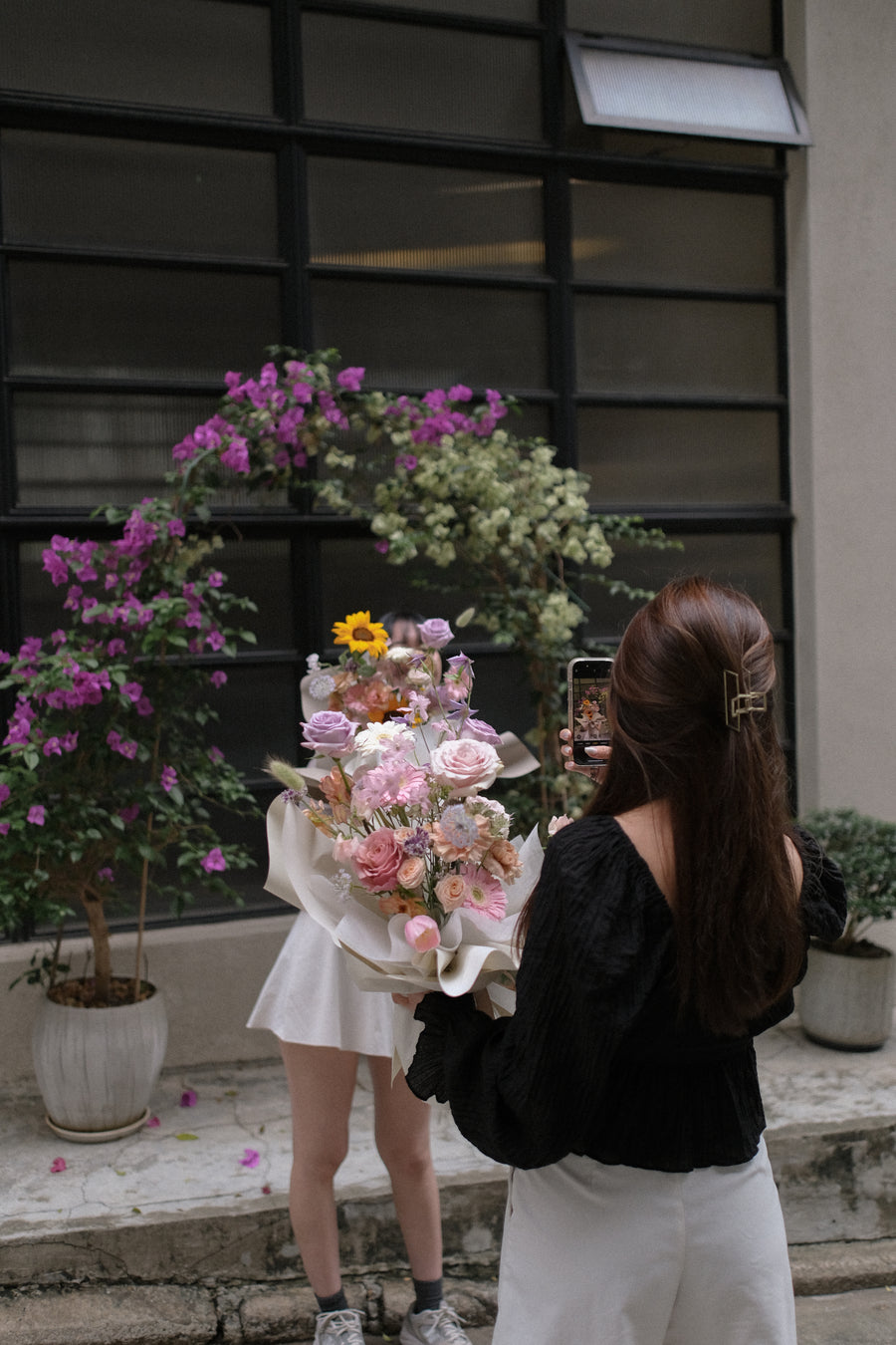 JULY｜Hand-tied bouquet class 花束班