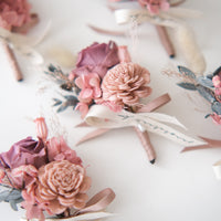 Boutonnieres & Wrist Corsages (Preserved flower)