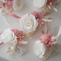 Boutonnieres & Wrist Corsages (Preserved flower)