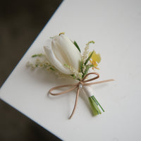 Boutonniere / Wrist Corsages (Fresh flower)