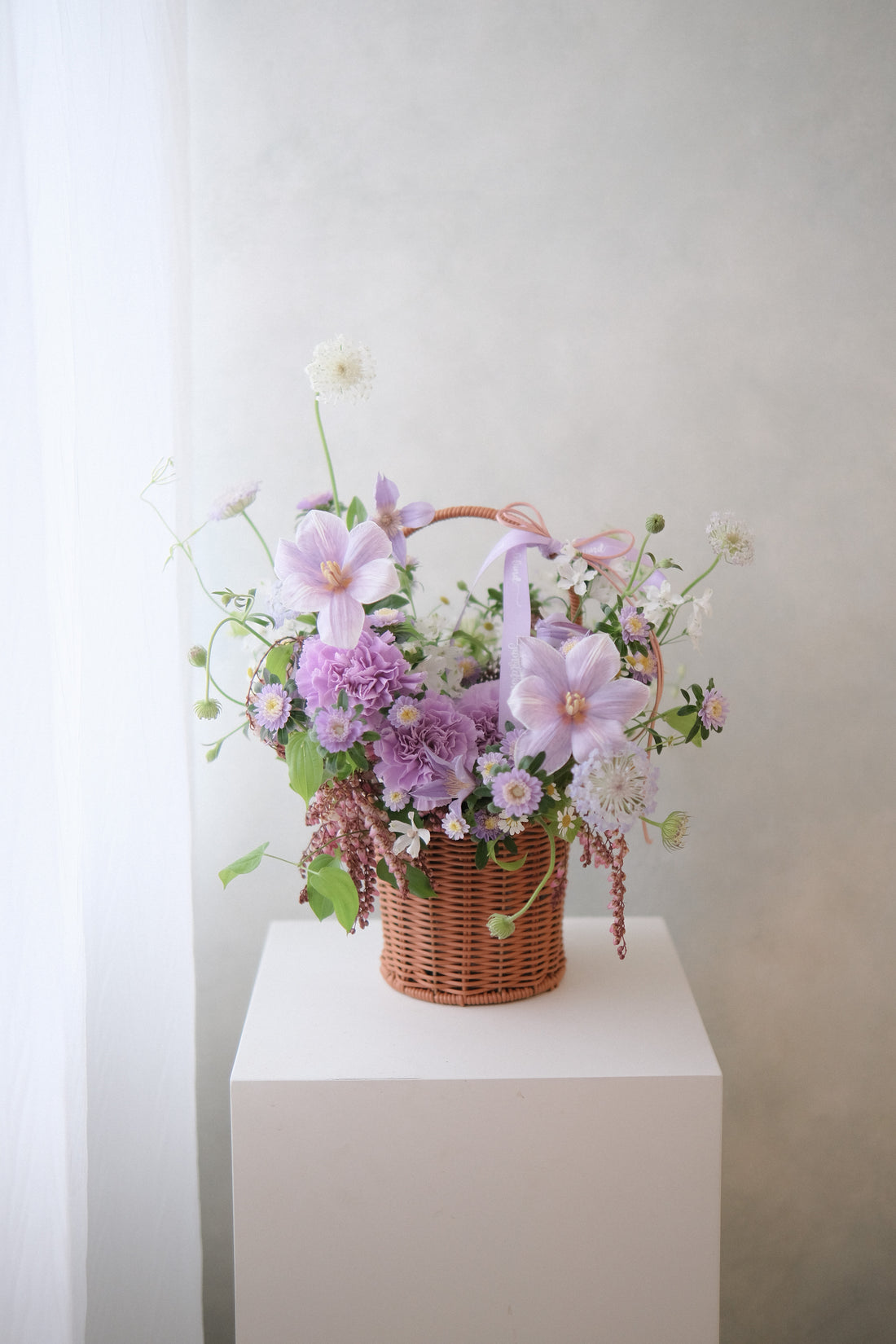 Fresh flower basket