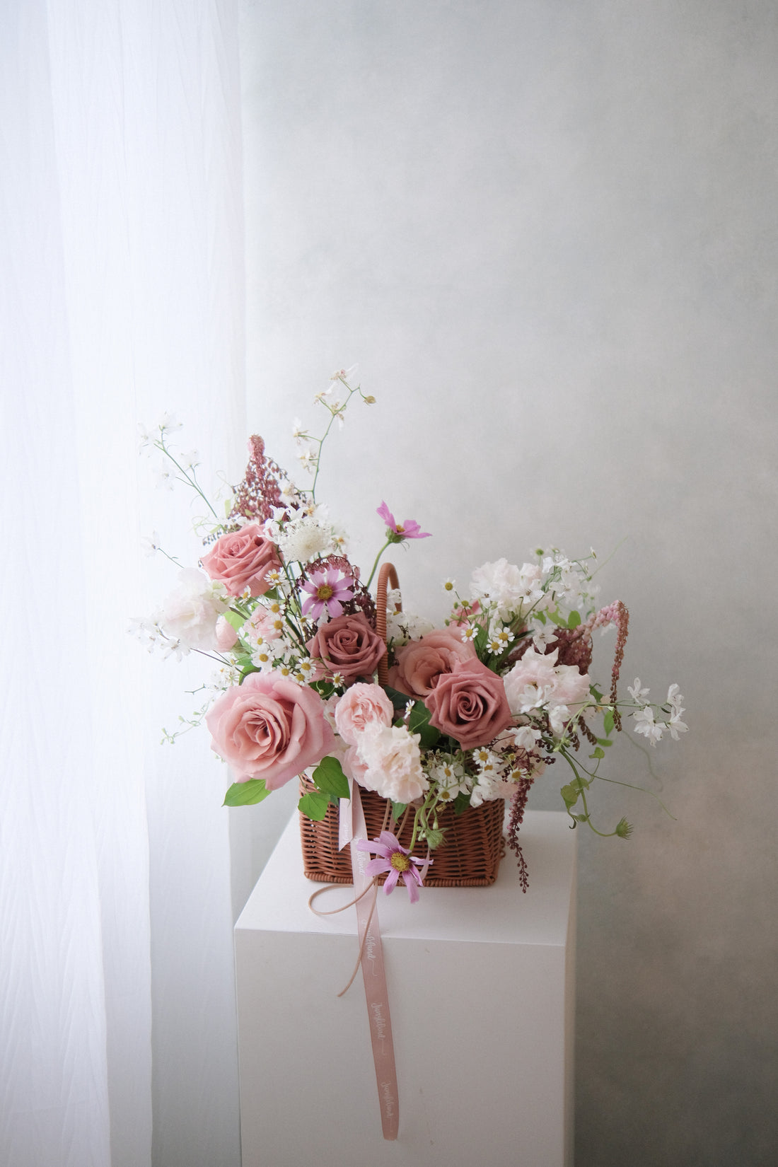 Fresh flower basket