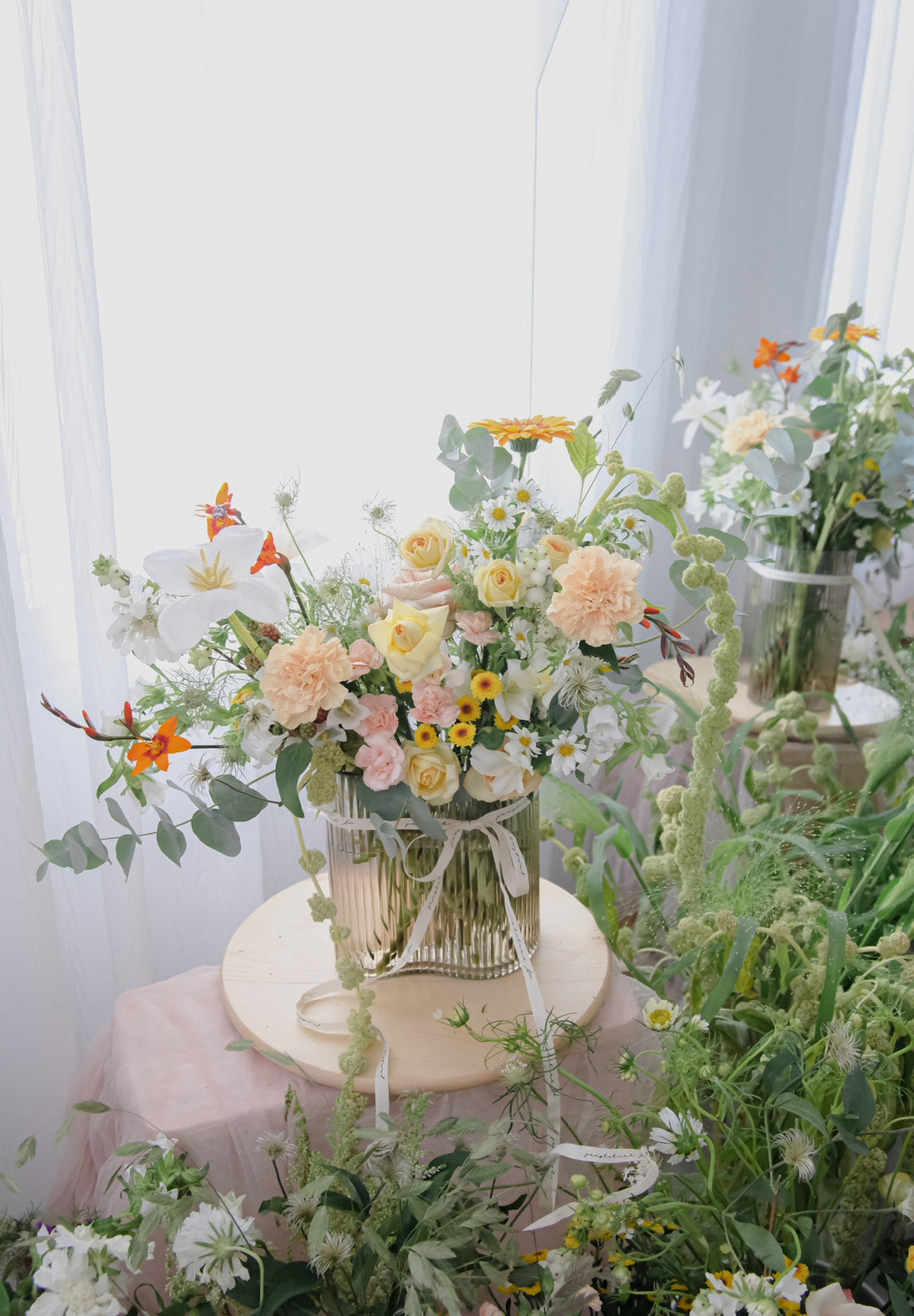 JUNE  | Vase arrangement class 家居瓶花 (扁長花瓶)