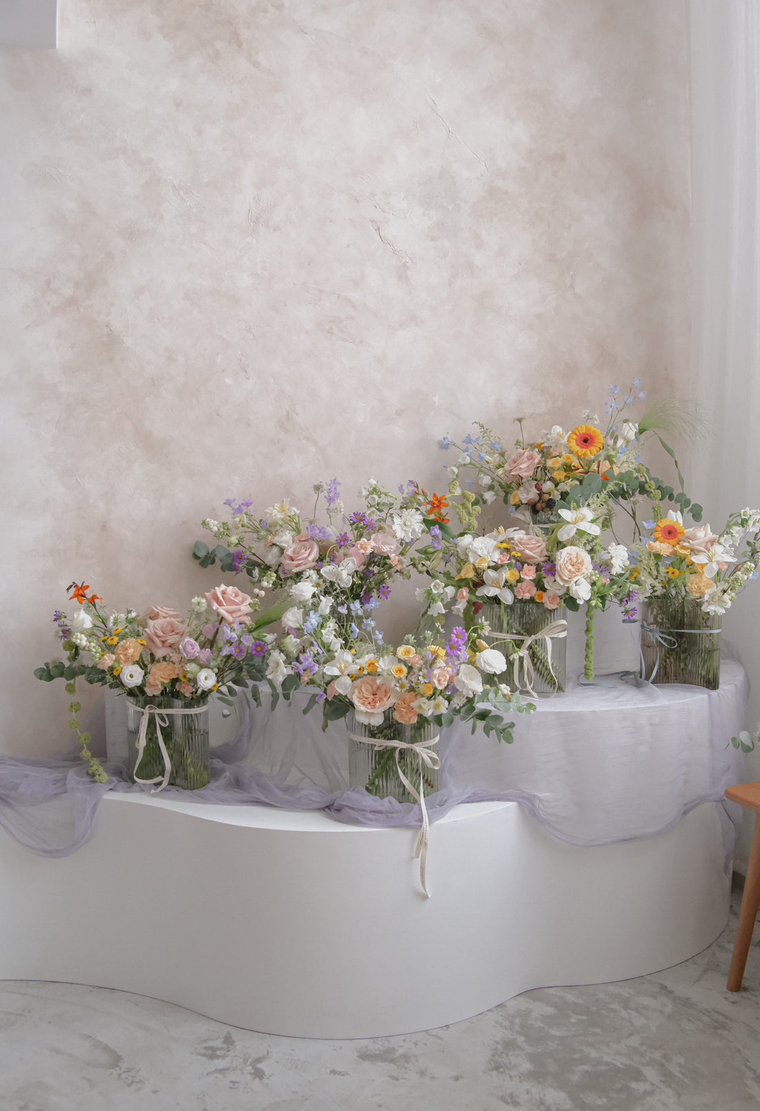 JUNE  | Vase arrangement class 家居瓶花 (扁長花瓶)