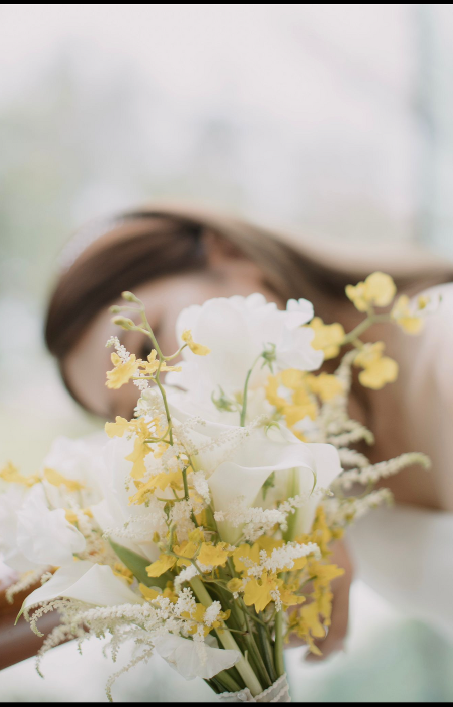 Bridal Bouquet in Korean Style