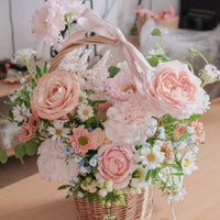 Fresh flower basket