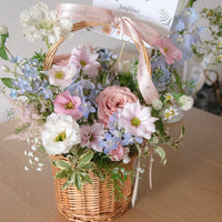 Fresh flower basket