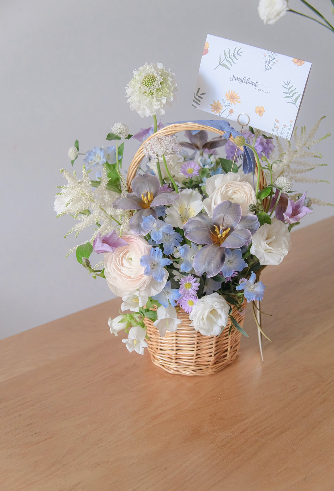 Fresh flower basket