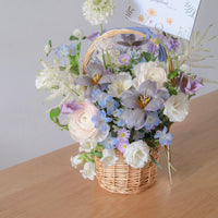 Fresh flower basket