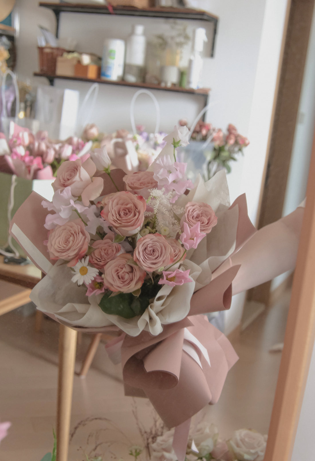 Cappuccino Rose Bouquet