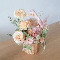 Fresh flower basket