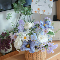 Fresh flower basket