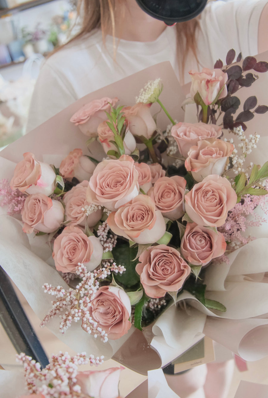 Cappuccino Rose Bouquet